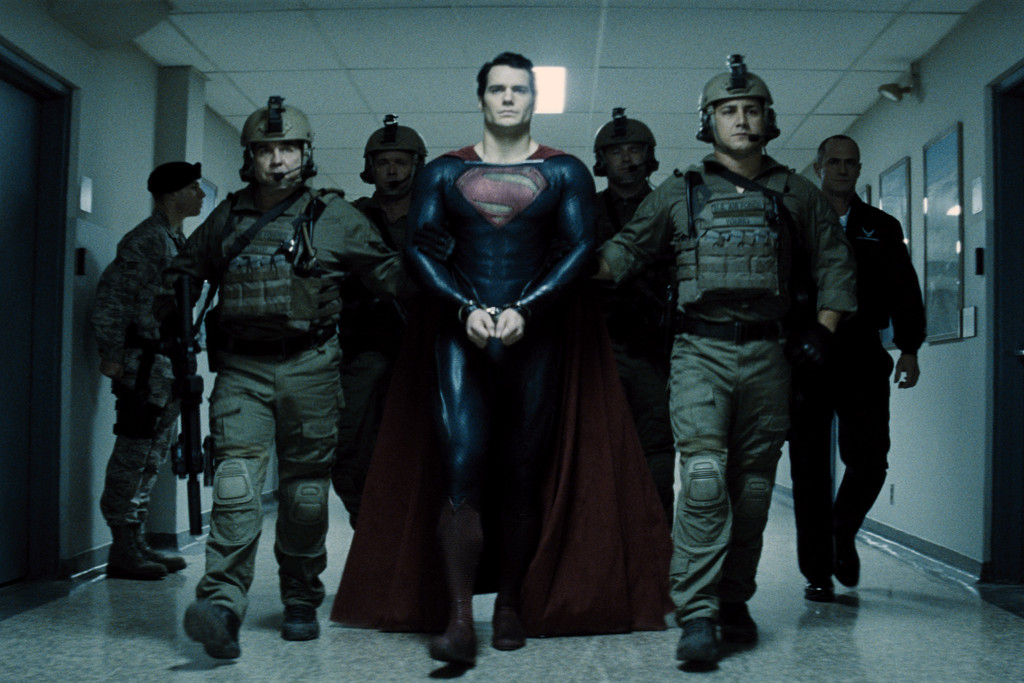 Superman-in-handcuffs